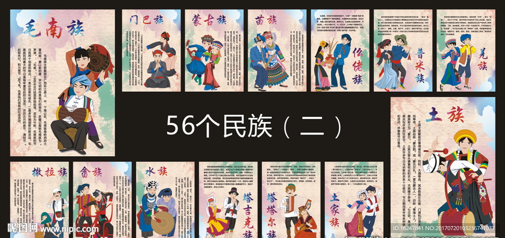56个民族简介