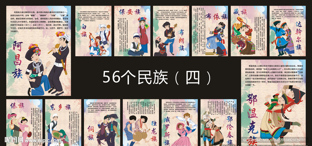 56个民族简介
