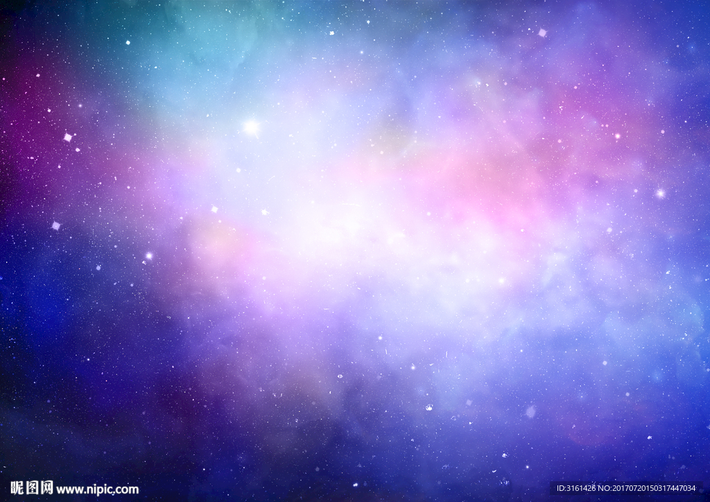 紫色星空
