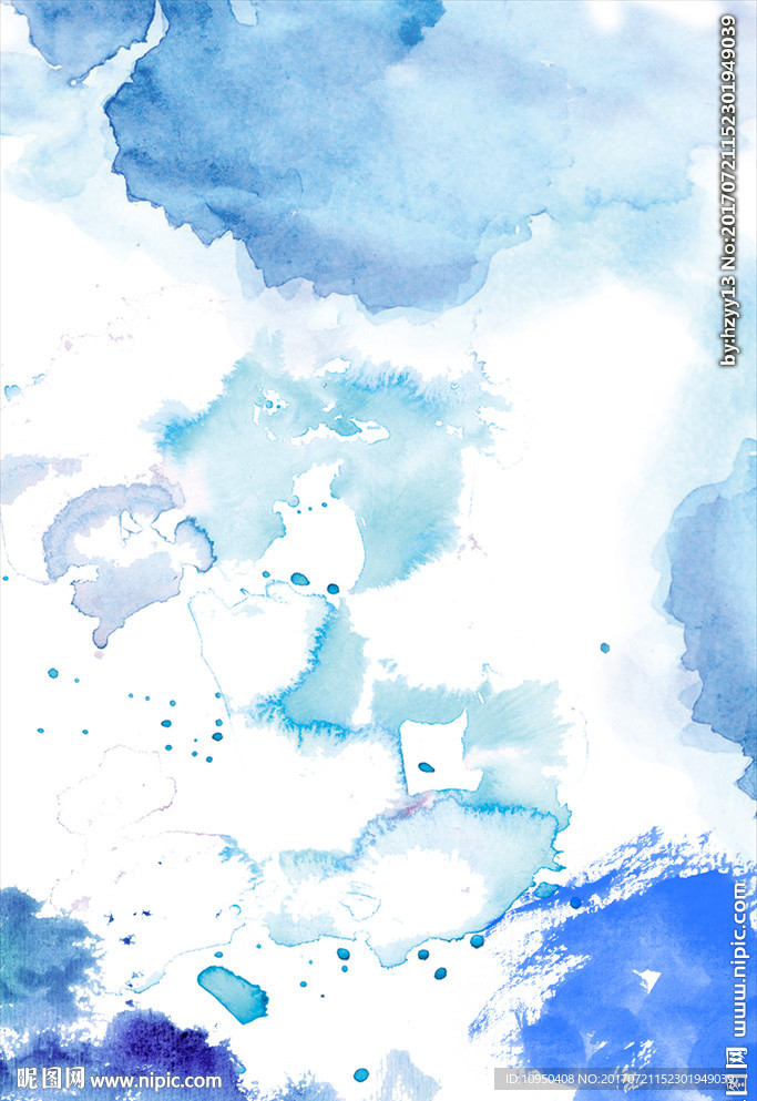 水彩底图背景图片