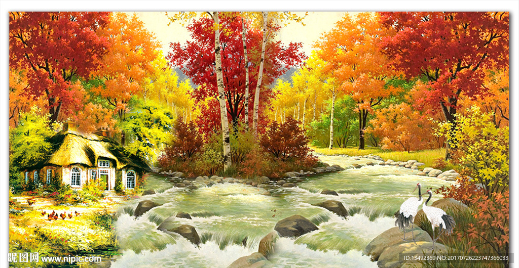 风景油画