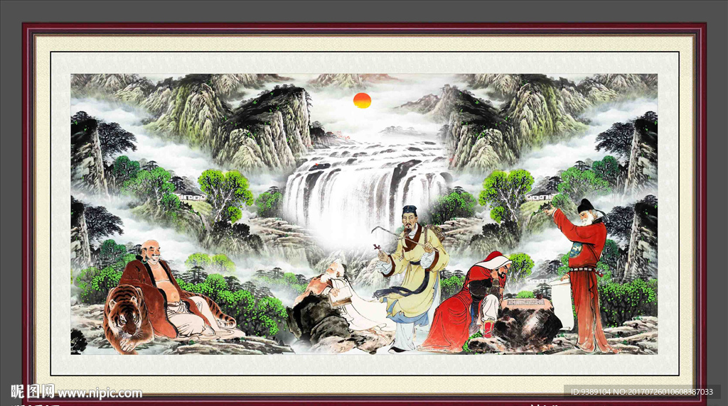 山水画