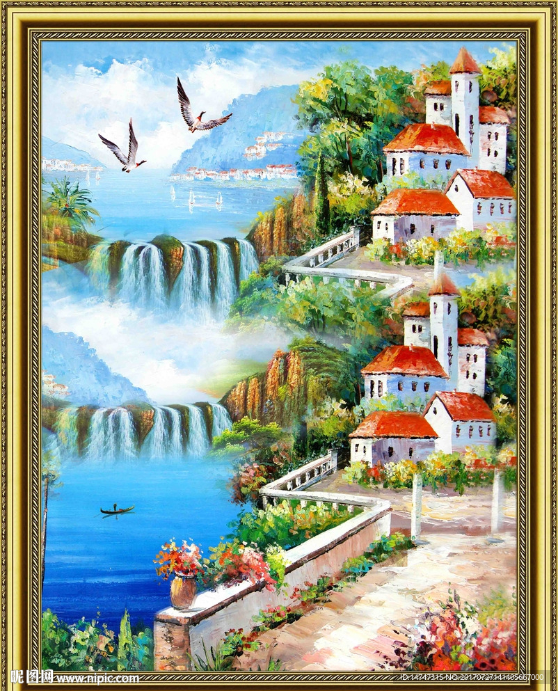 风景油画