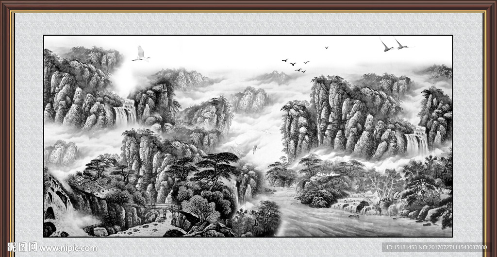 水墨山水