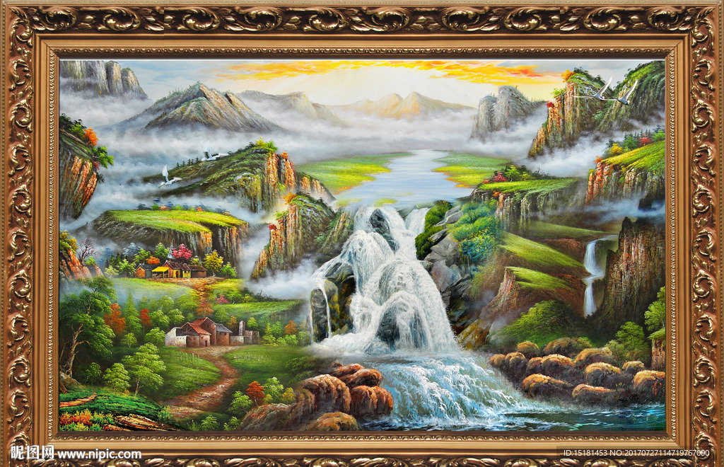 油画风景