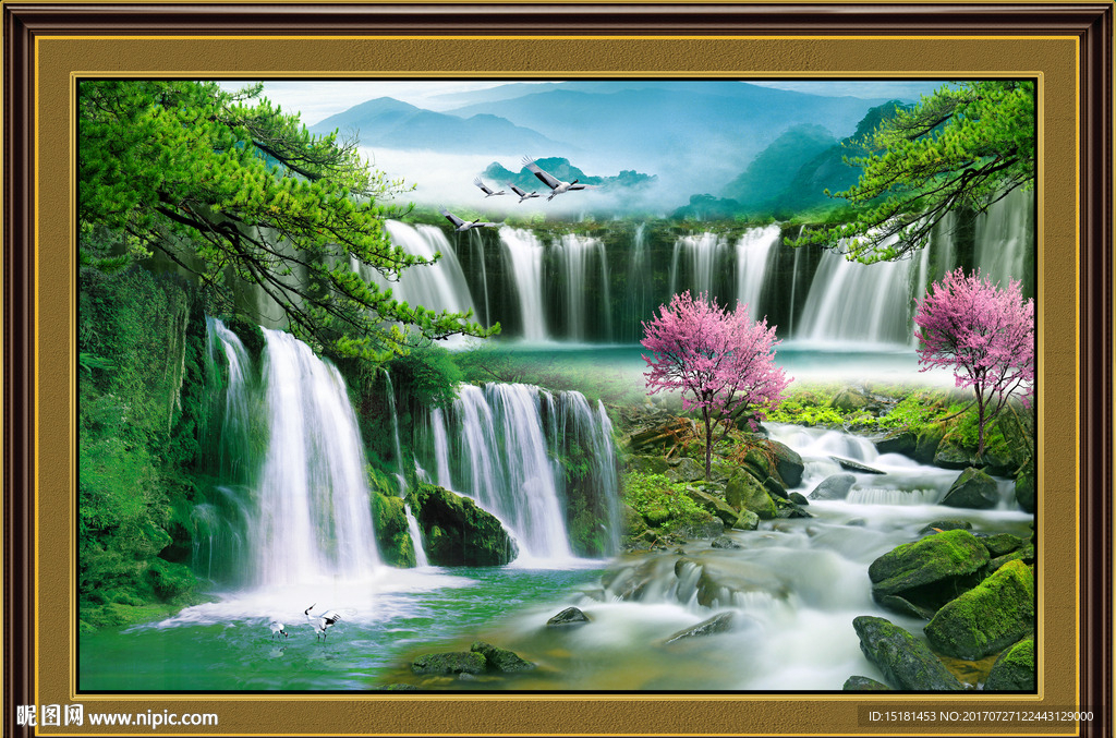 山水国画