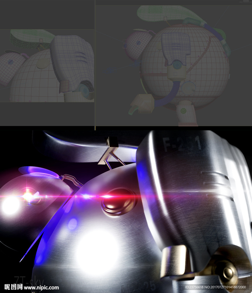 创意机器人海报