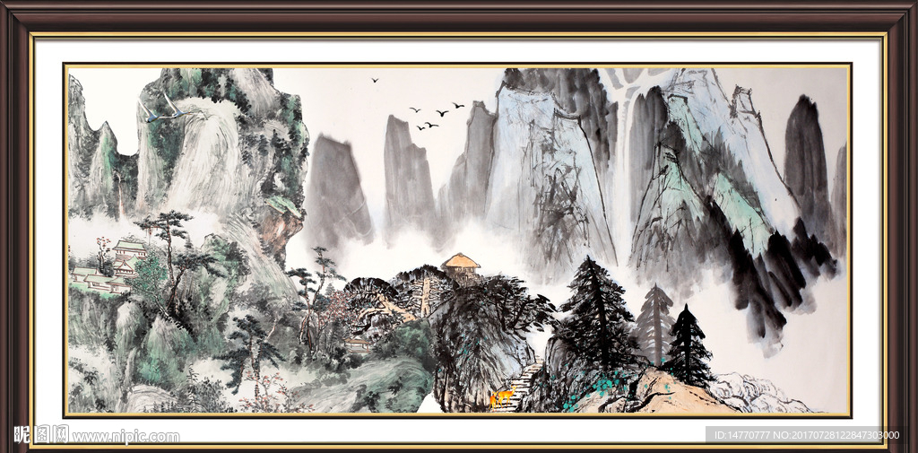 国画风景