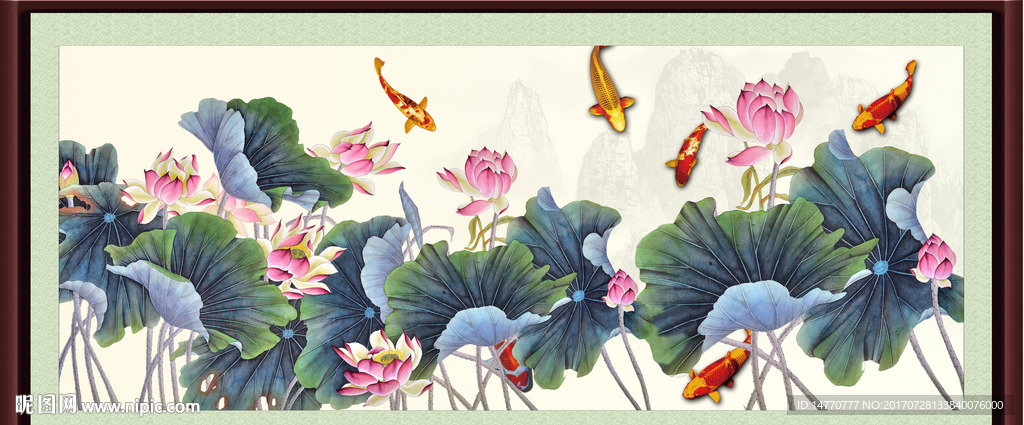 荷花图