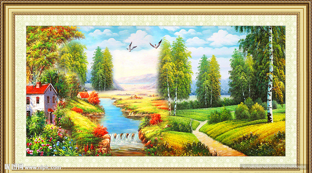 油画
