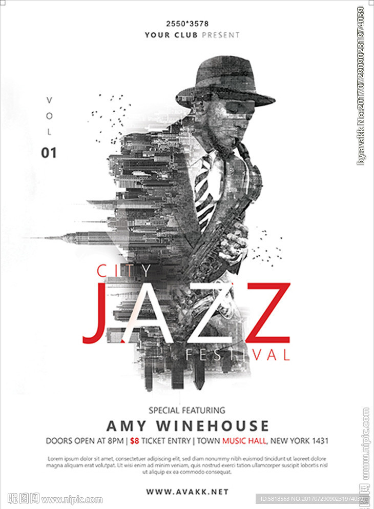 爵士乐海报