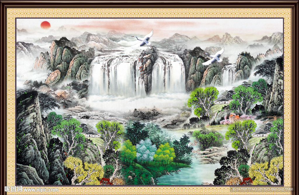 国画山水