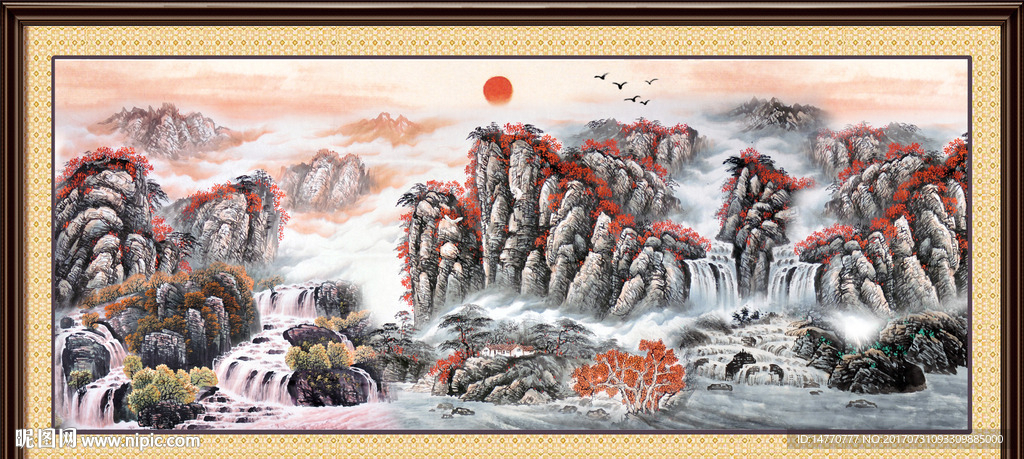 旭日东升