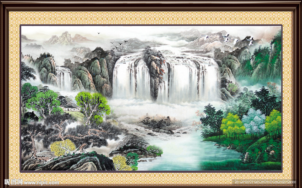 国画山水