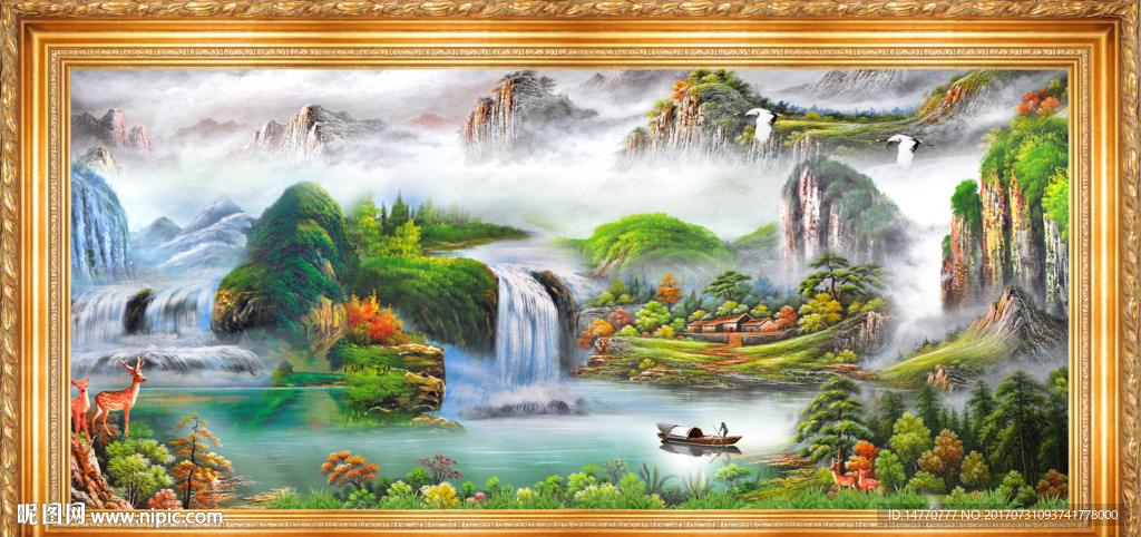 风景油画