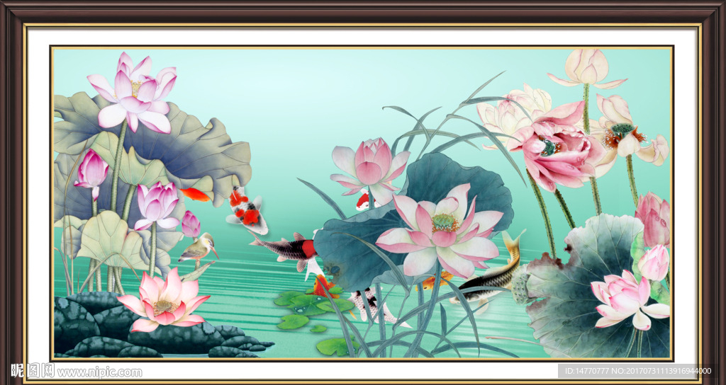荷花图