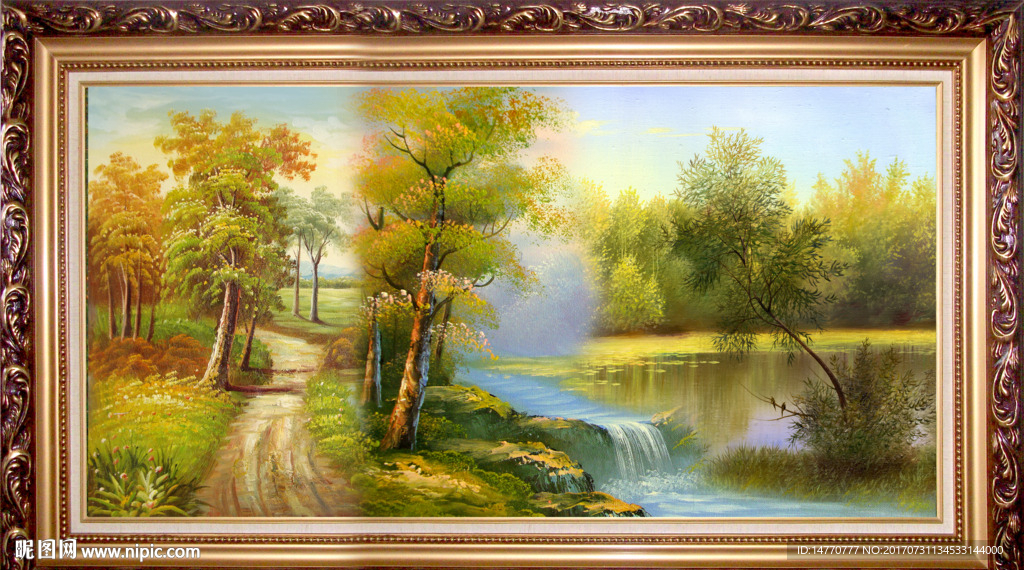 风景油画