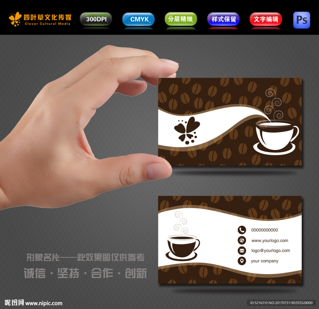 咖啡名片