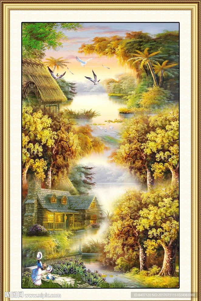 风景油画