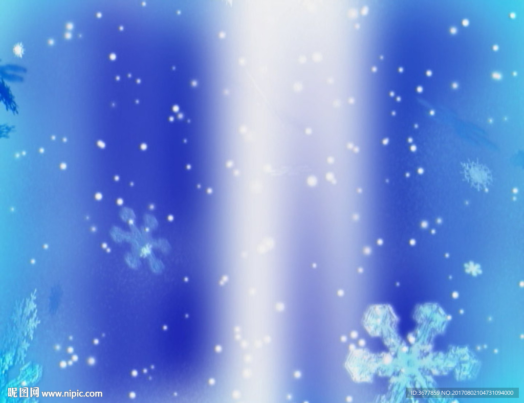 雪花飞舞