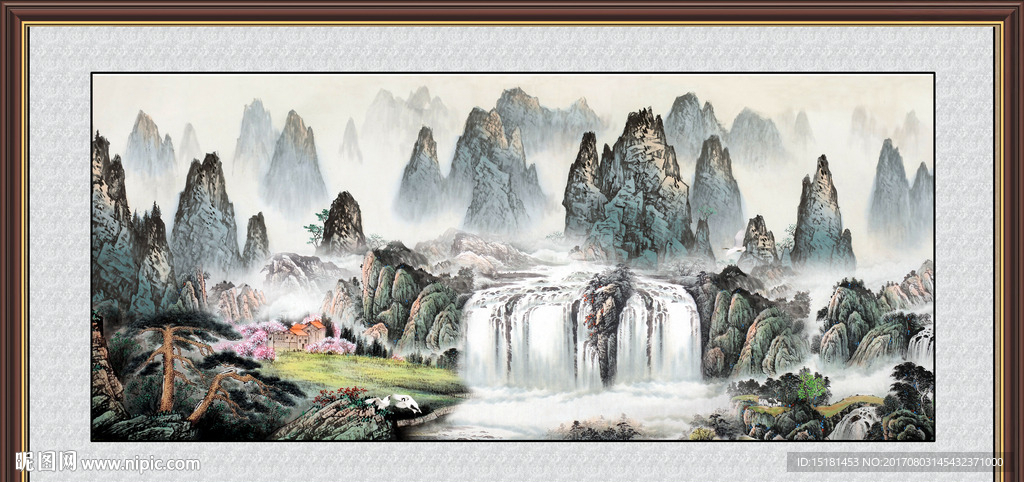 国画山水