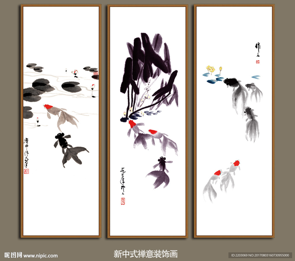 新中式禅意装饰画