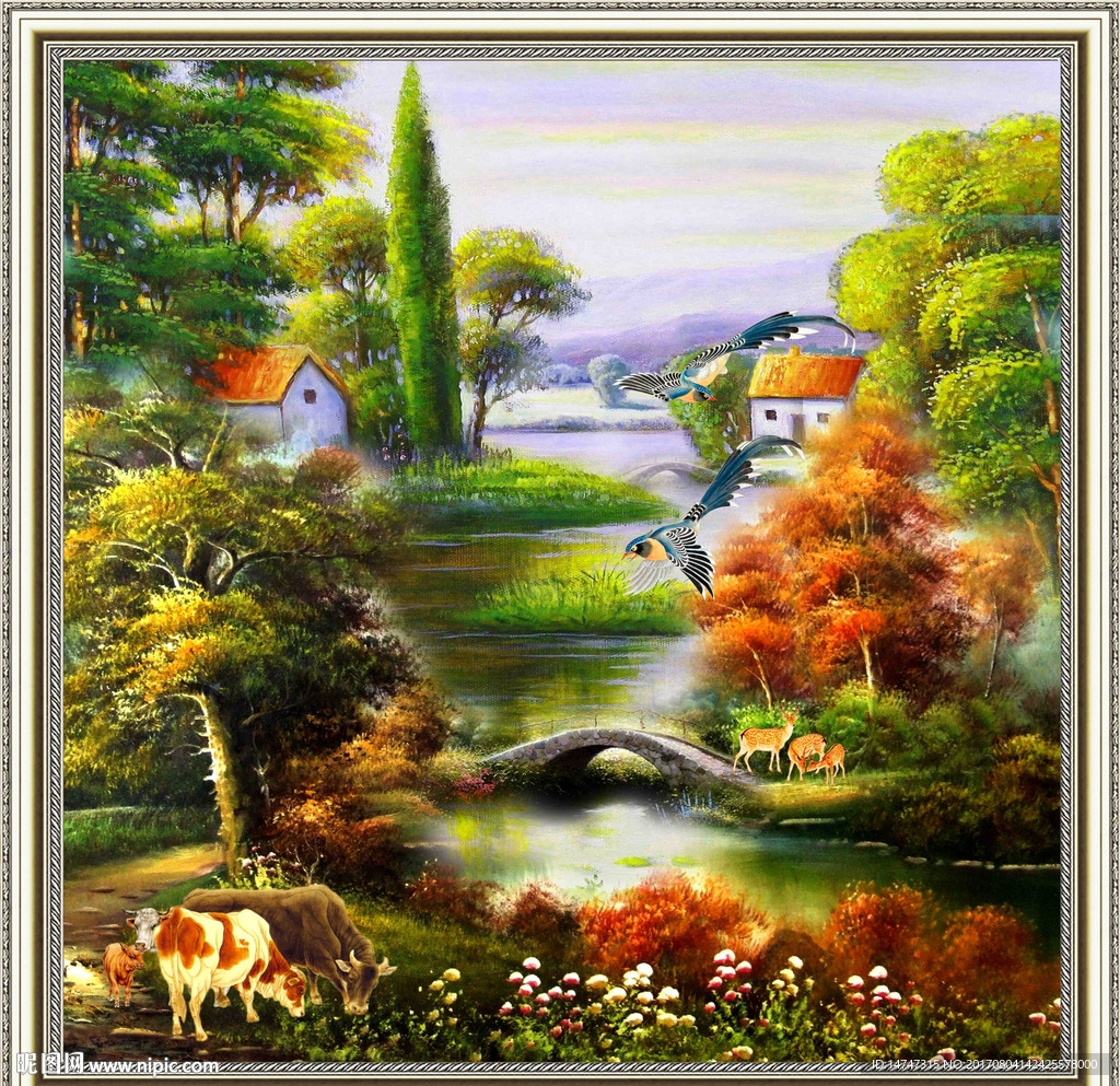 油画