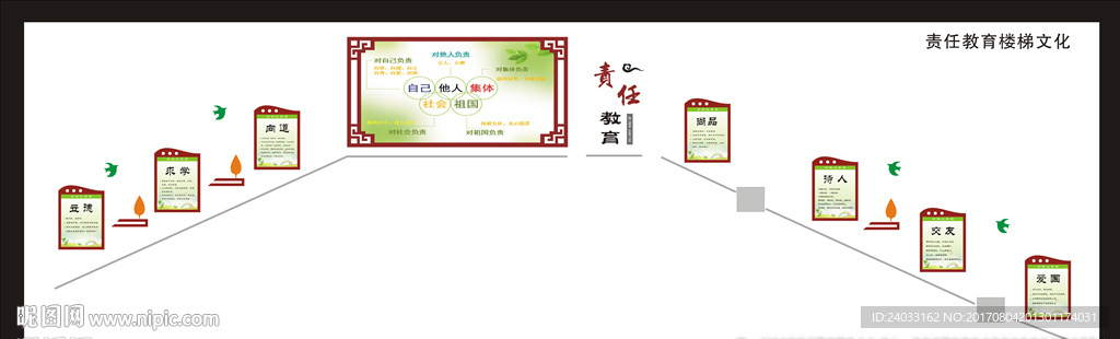 责任教育楼梯