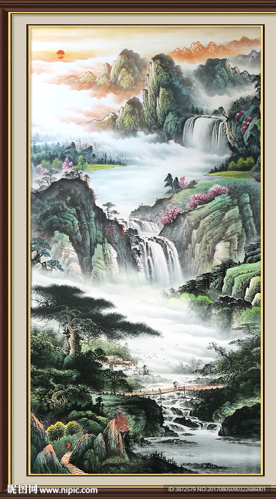 山水风景画