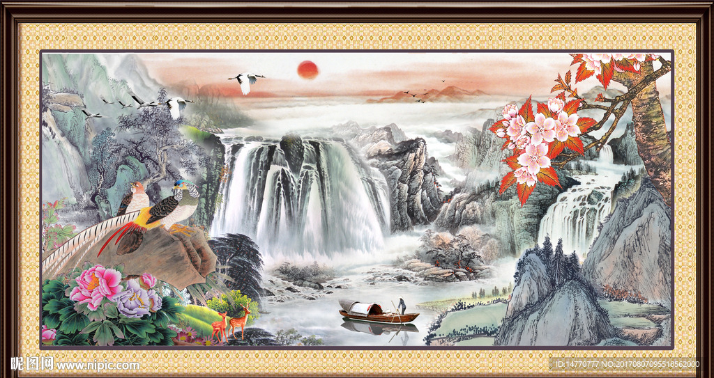 国画山水