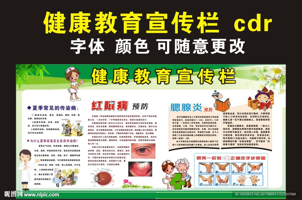 健康教育宣传栏
