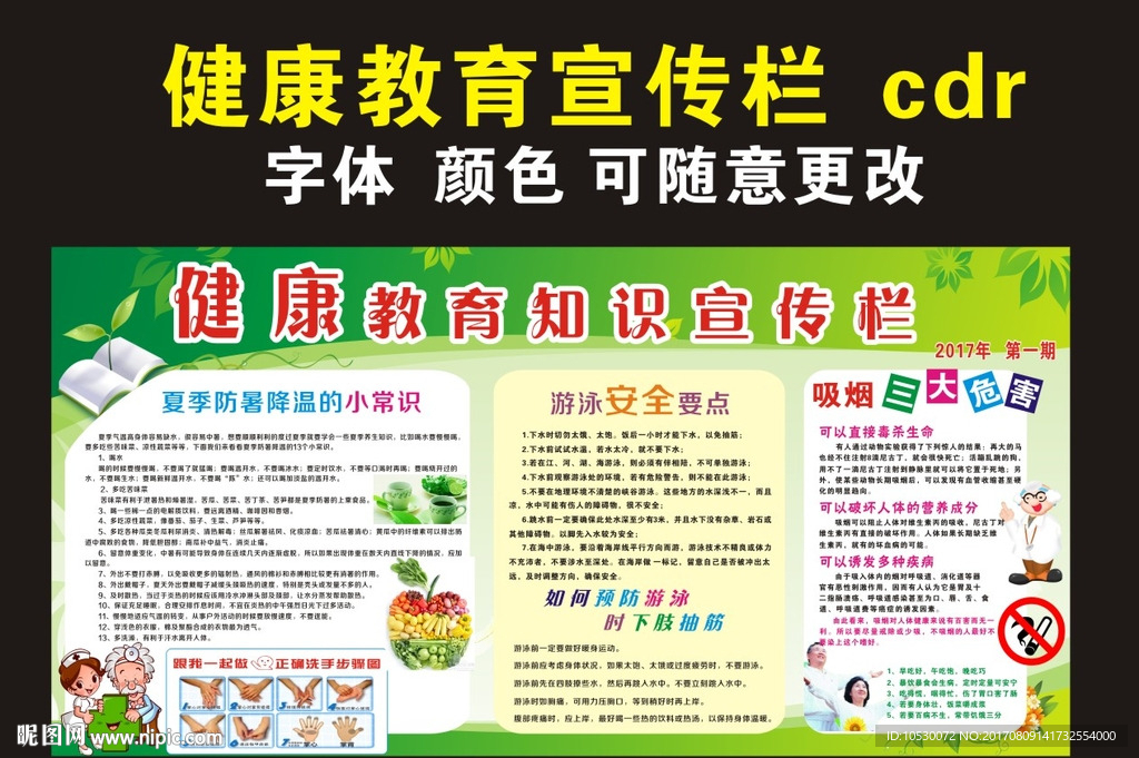 健康教育宣传栏