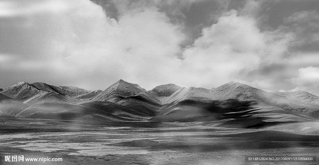 山水画（烟波浩淼）