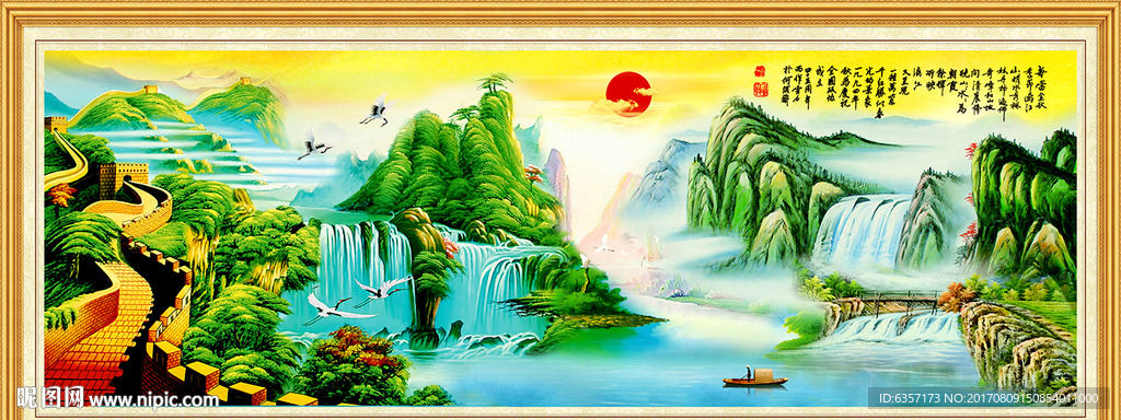 油画风景