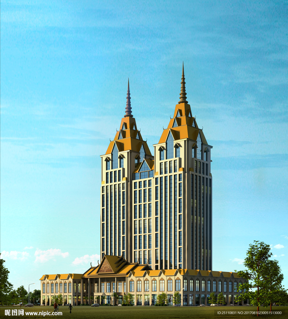 酒店建筑图