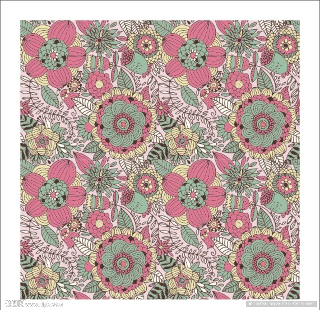 女装服装印花版