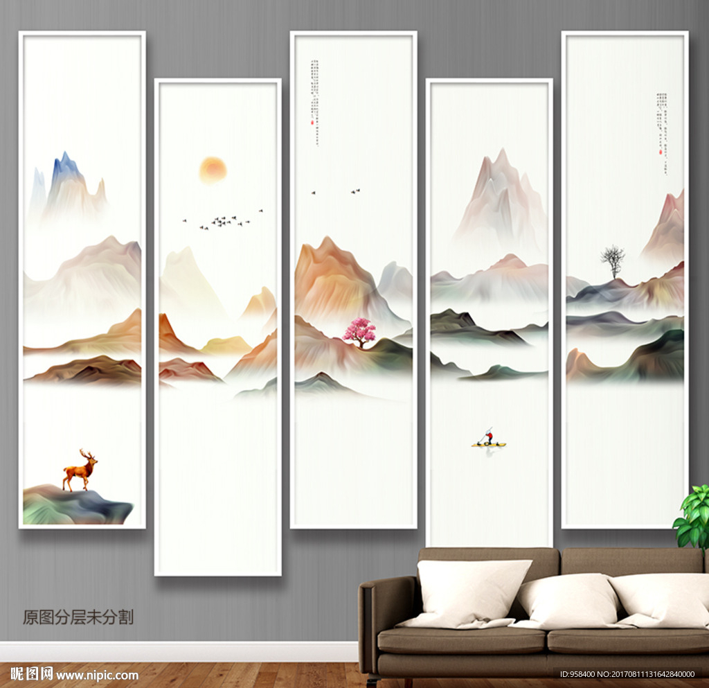 新中式 唯美装饰画