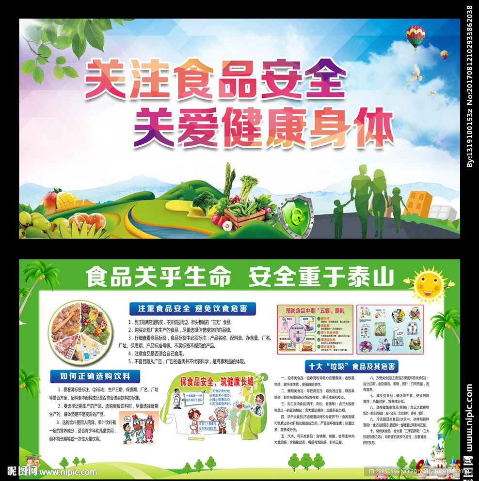 食品安全展板
