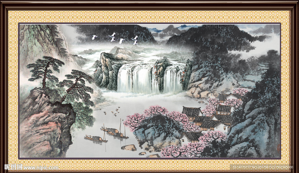 国画山水