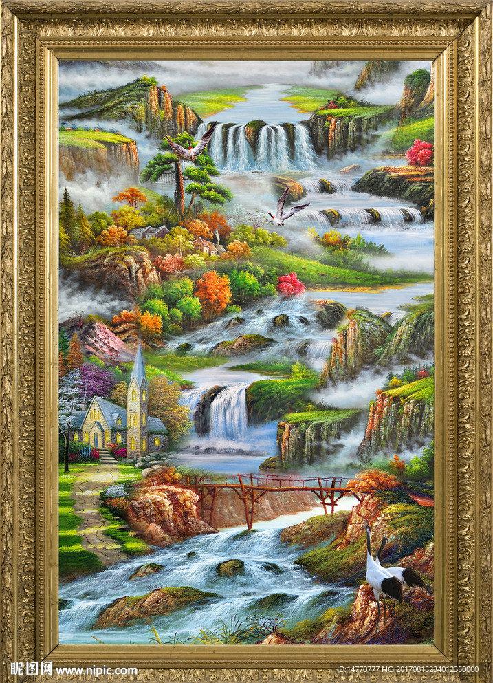 风景油画