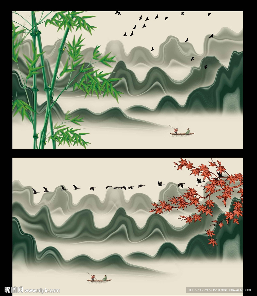 山水画