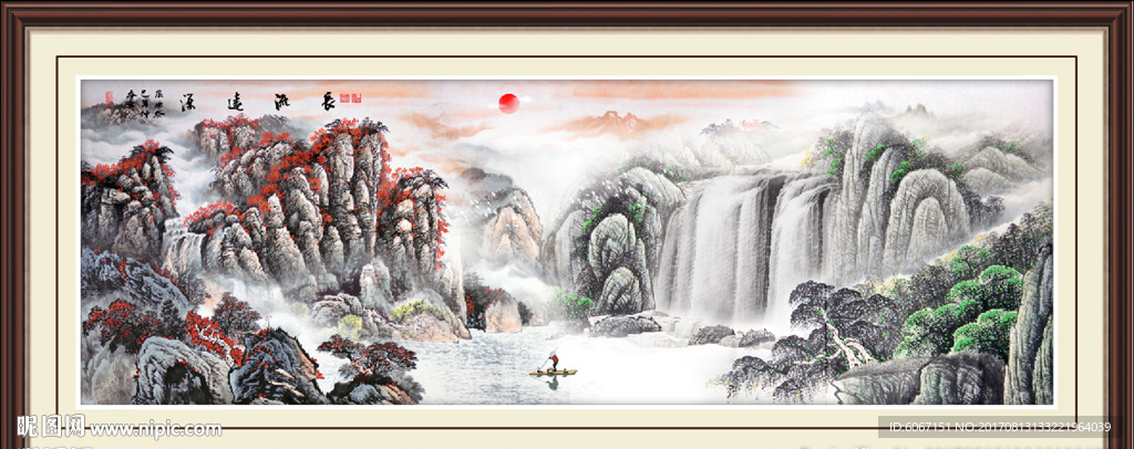 国画山水