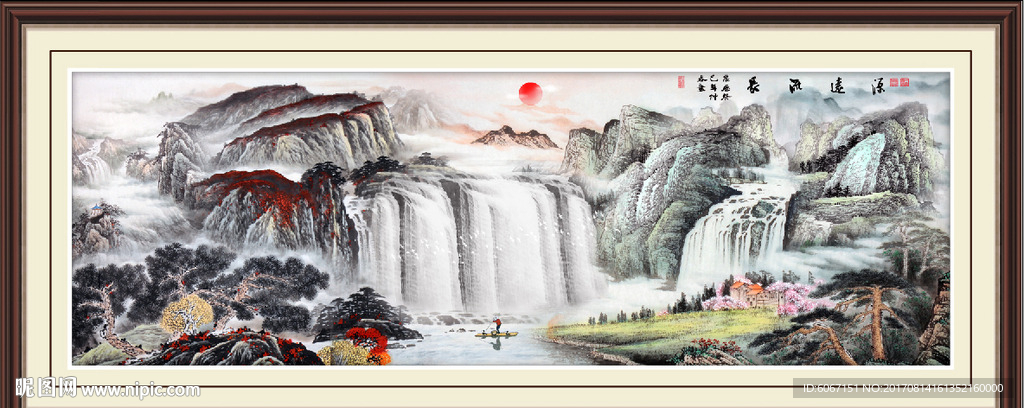 国画山水