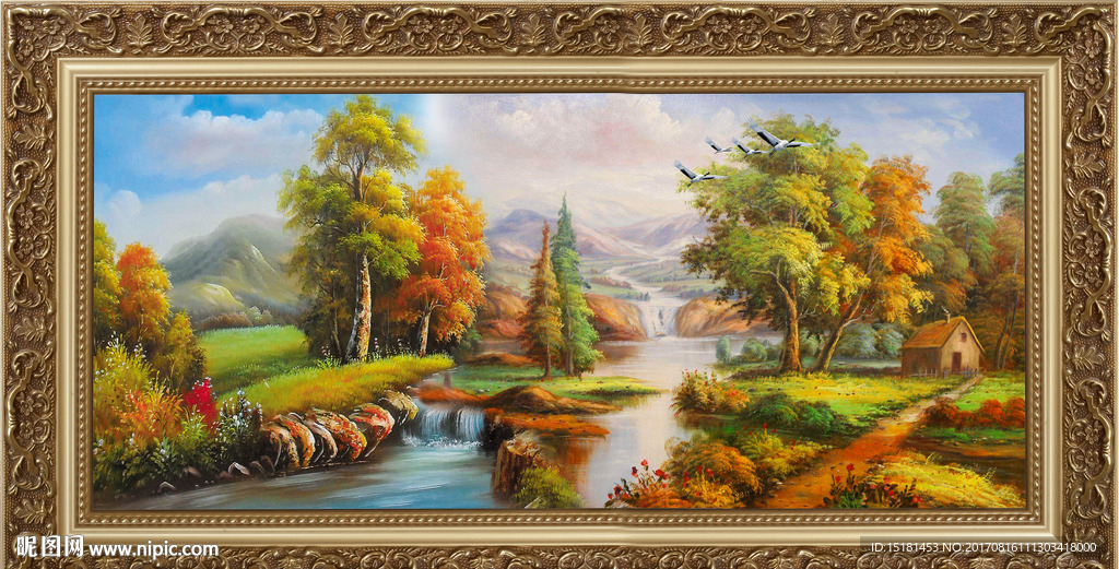 风景油画