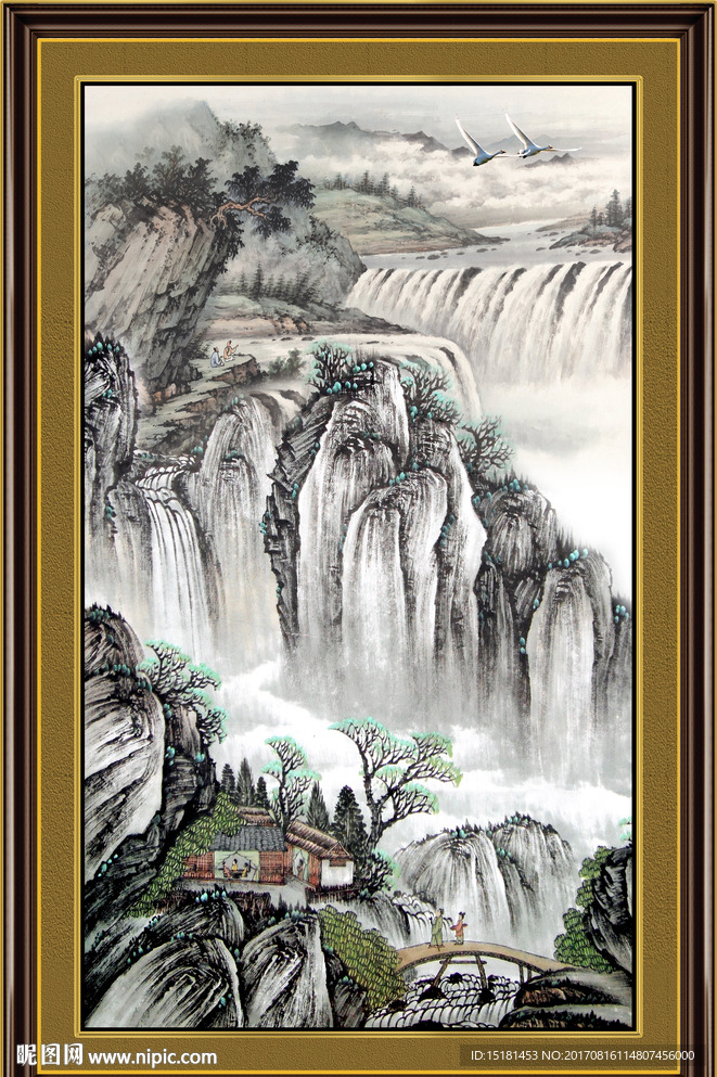 国画山水