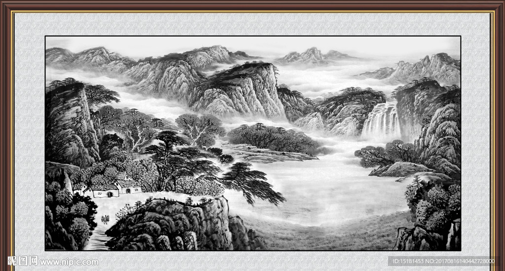 水墨山水