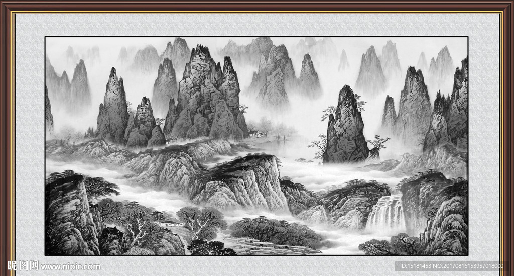 水墨山水