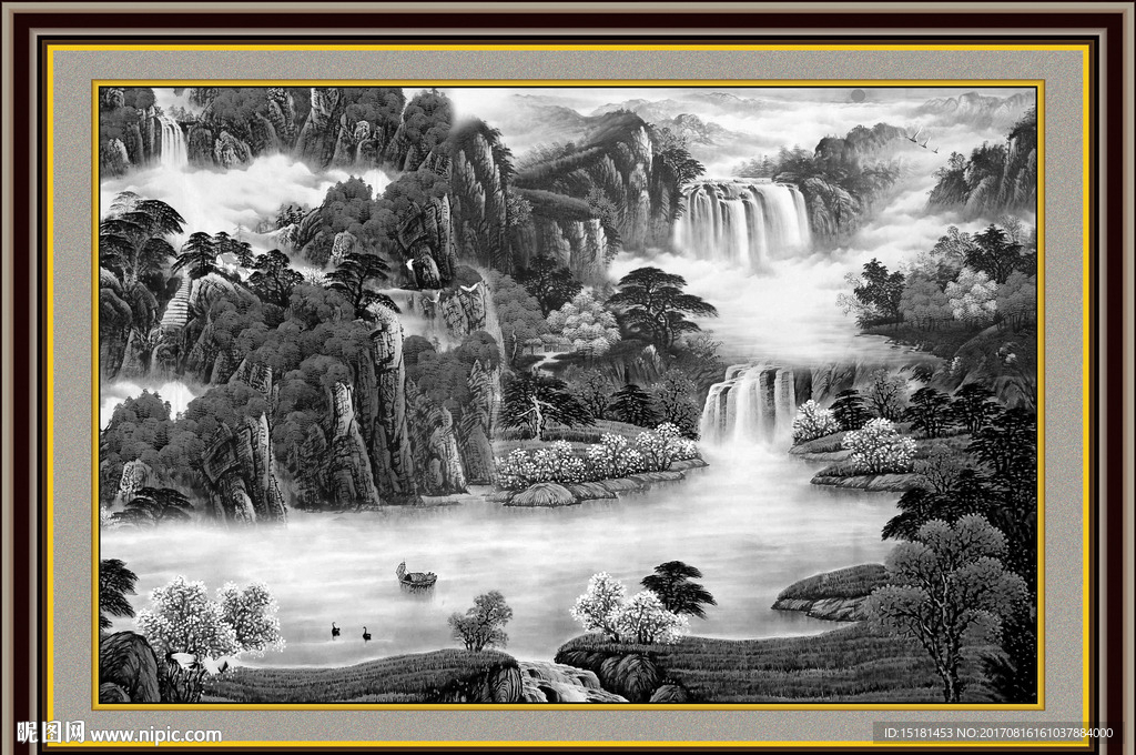 水墨国画