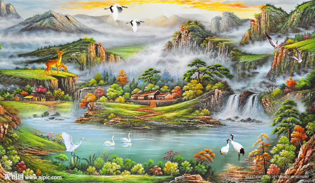 风景油画
