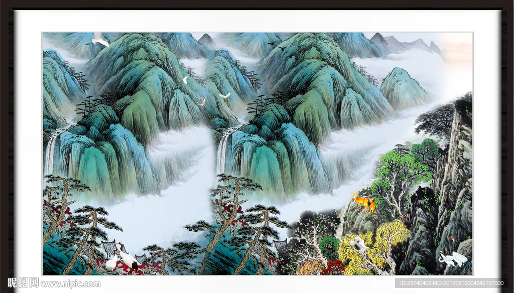 山水国画